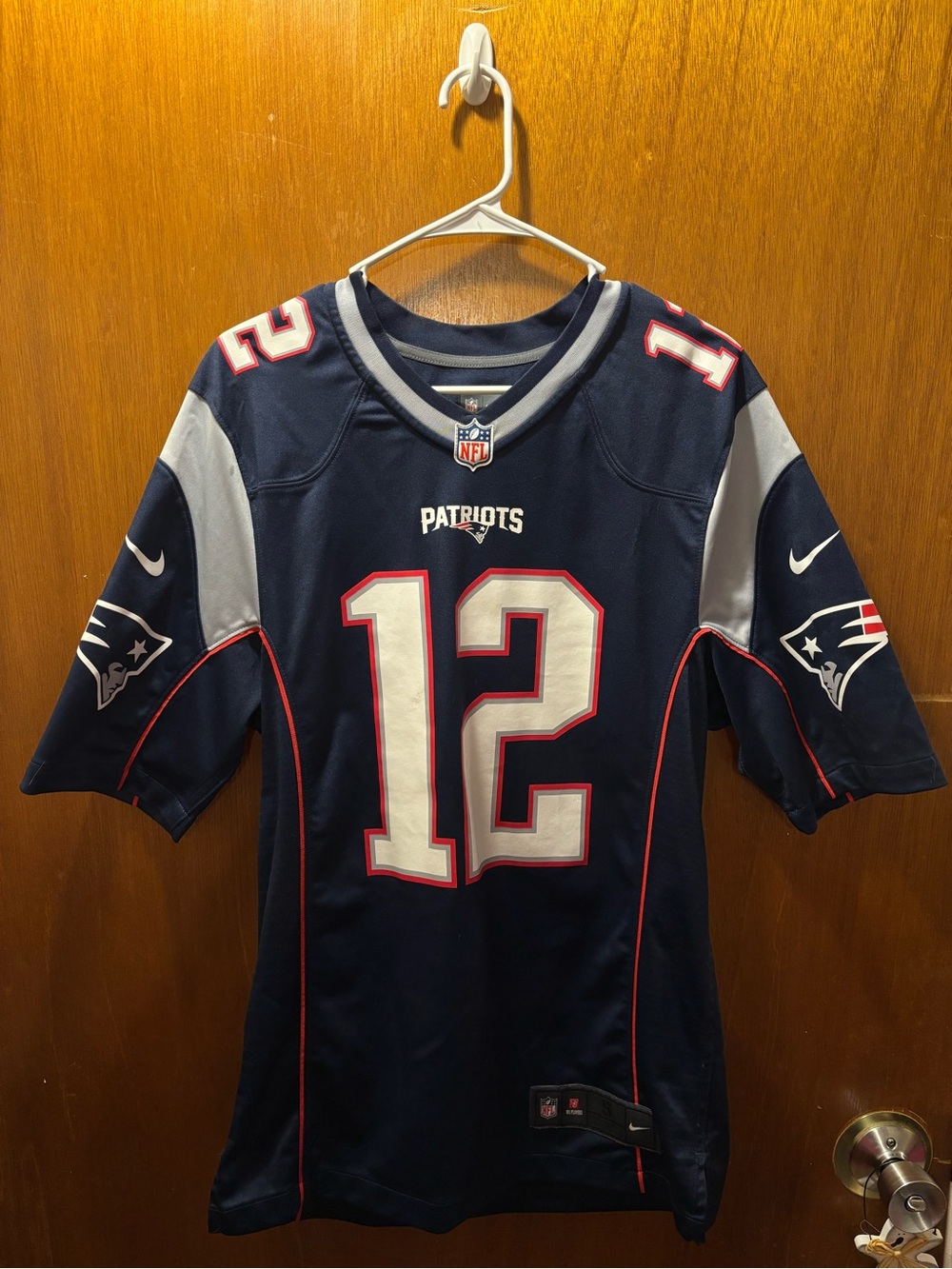 NFL On Field New England Patriots Tom Brady Mens S Jersey
